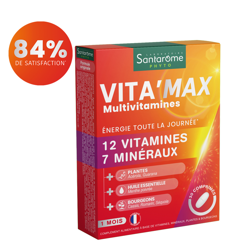 Multivitamins Vita'Max Adults - 30 tablets