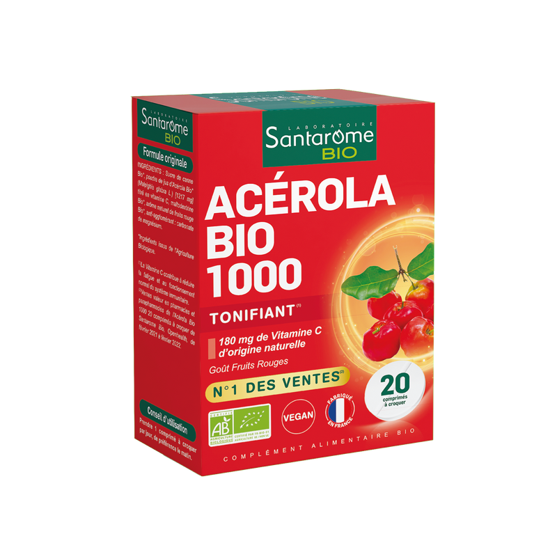 Acerola Organic 1000 - 20 tablets