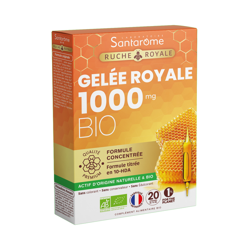 Hive Royale - Organic Royal Jelly 1000 - 20 ampoules