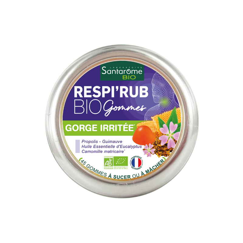 Organic Respi'Rub Gums
