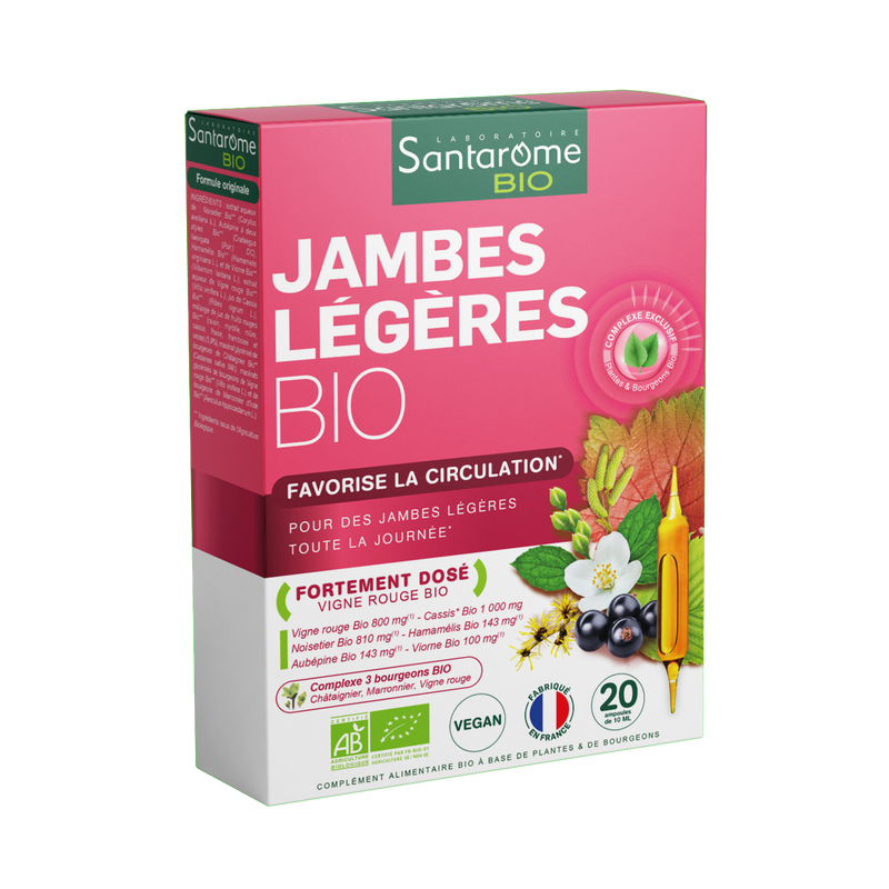 Organic Light Legs - 20 ampoules