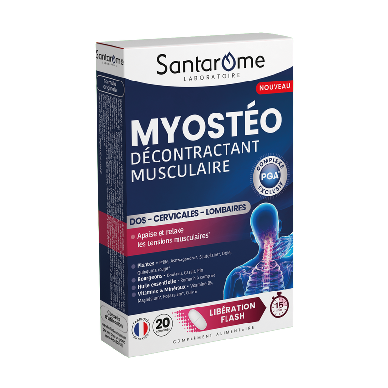 Myostéo Muscle Relaxant - 20 tablets