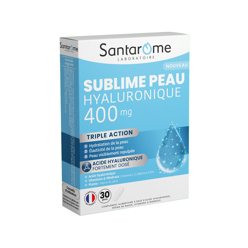 Sublime Peau Acide Hyaluronique 400 mg - 30 gélules