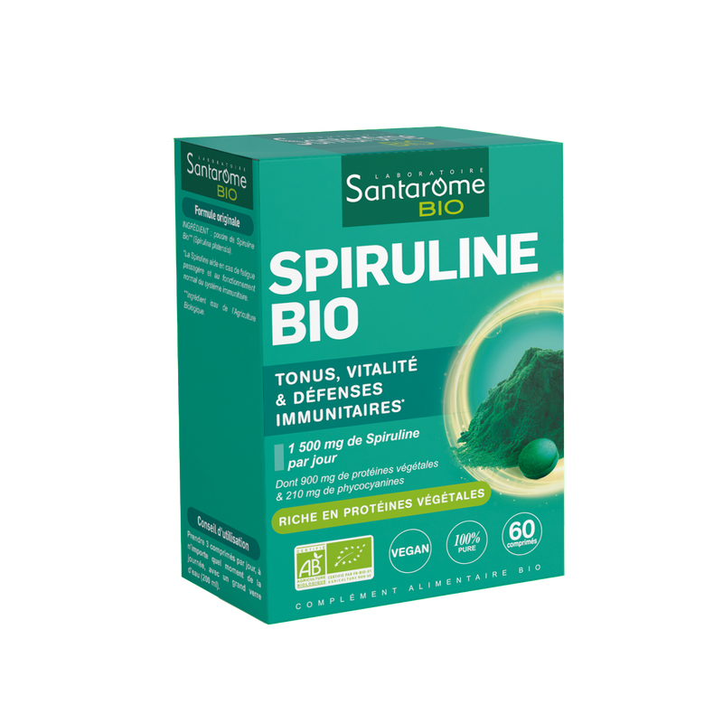 Organic Spirulina - 60 tablets