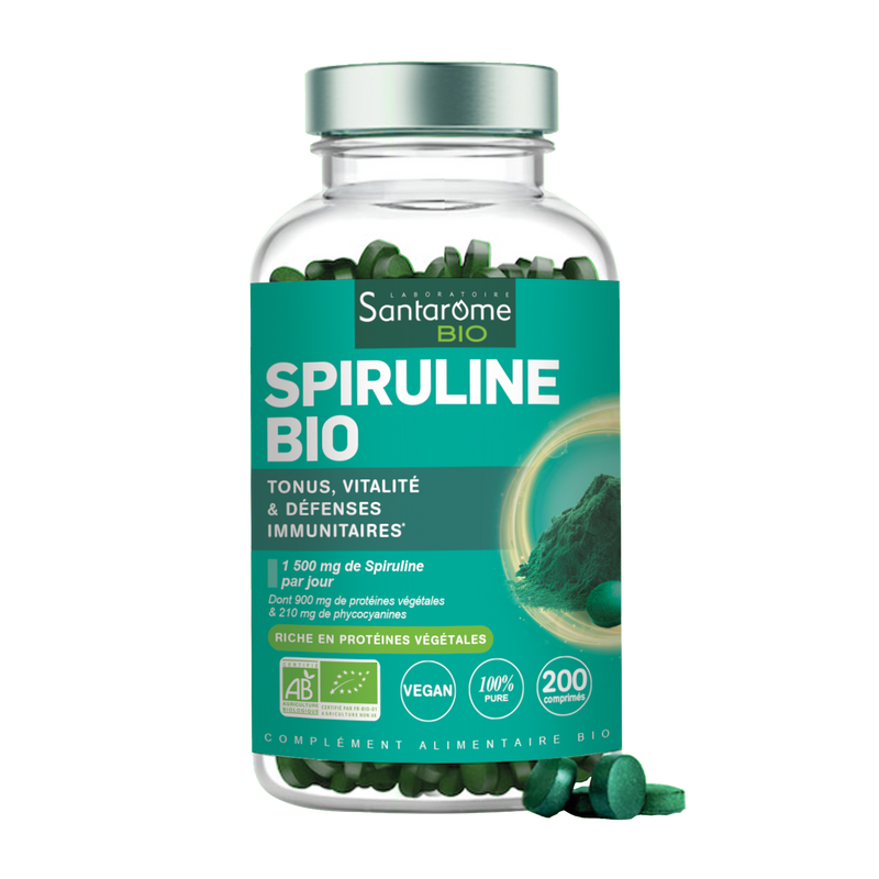 Organic Spirulina - 200 tablets
