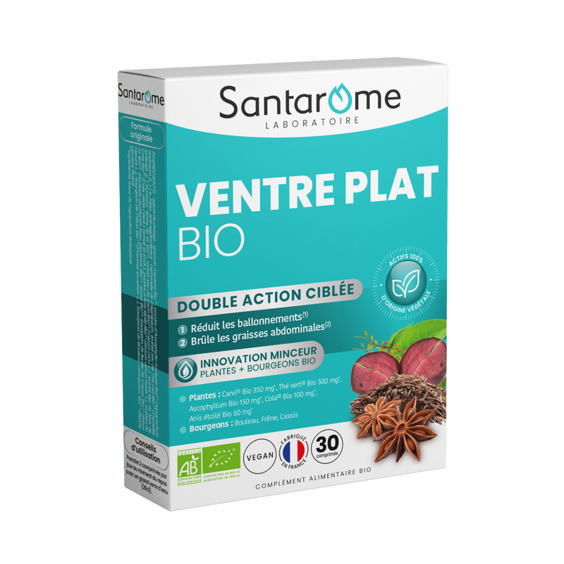 Organic Flat Stomach - 30 tablets