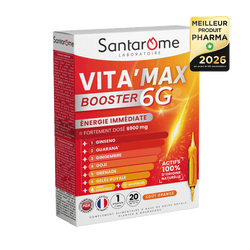 Vita'Max Booster 6G - 20 ampoules