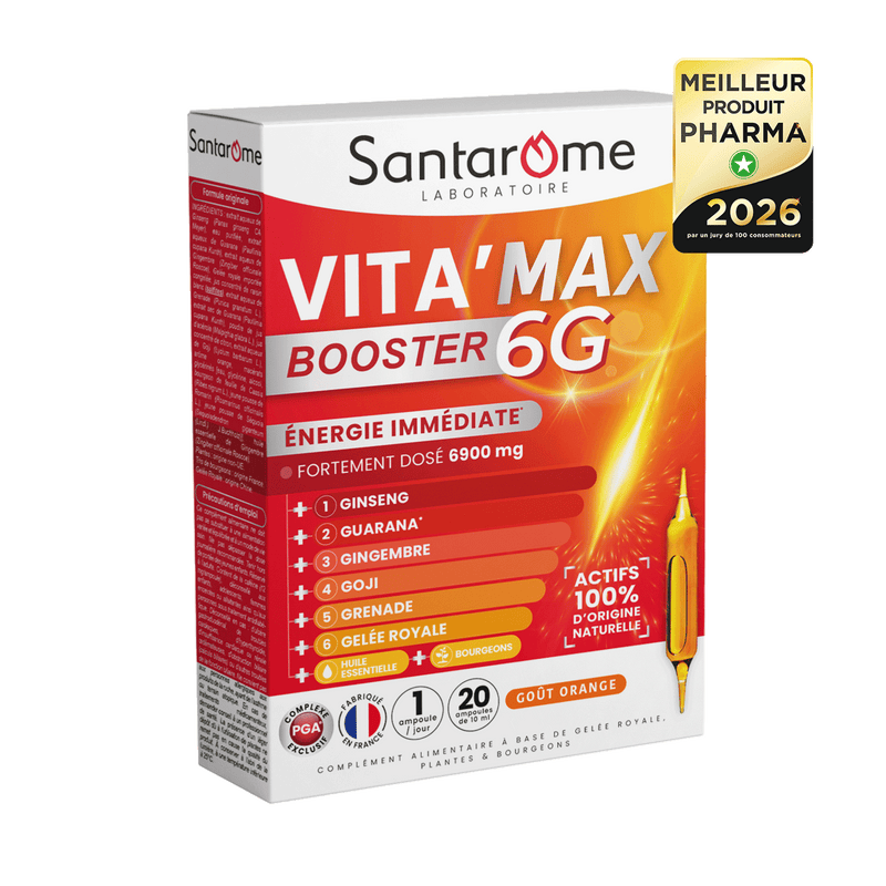 Vita'Max Booster 6G - 20 ampoules