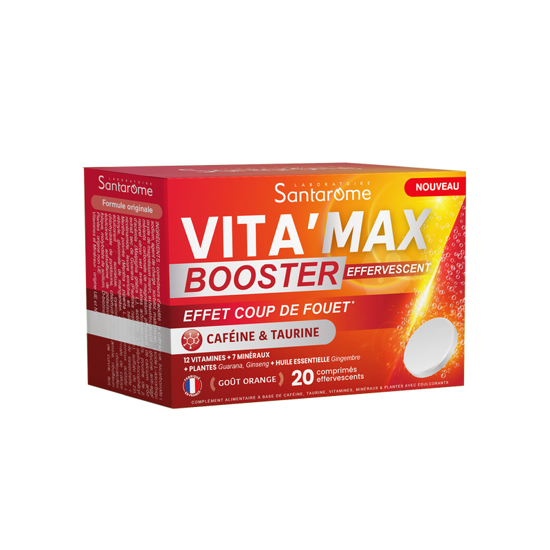 Vita'Max Effervescent Booster - 20 tablets