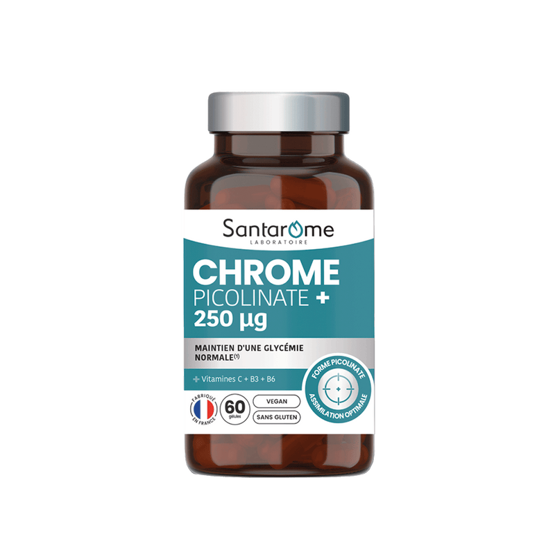 Chrome Picolinate + 250 µg - 60 Gélules