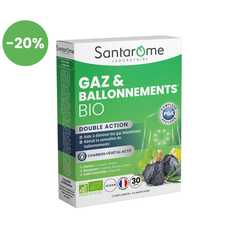 Organic Gas and Bloating - 30 capsules