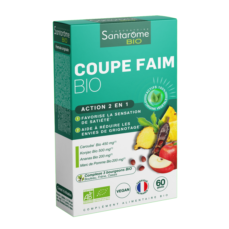 Organic appetite suppressant - 60 capsules