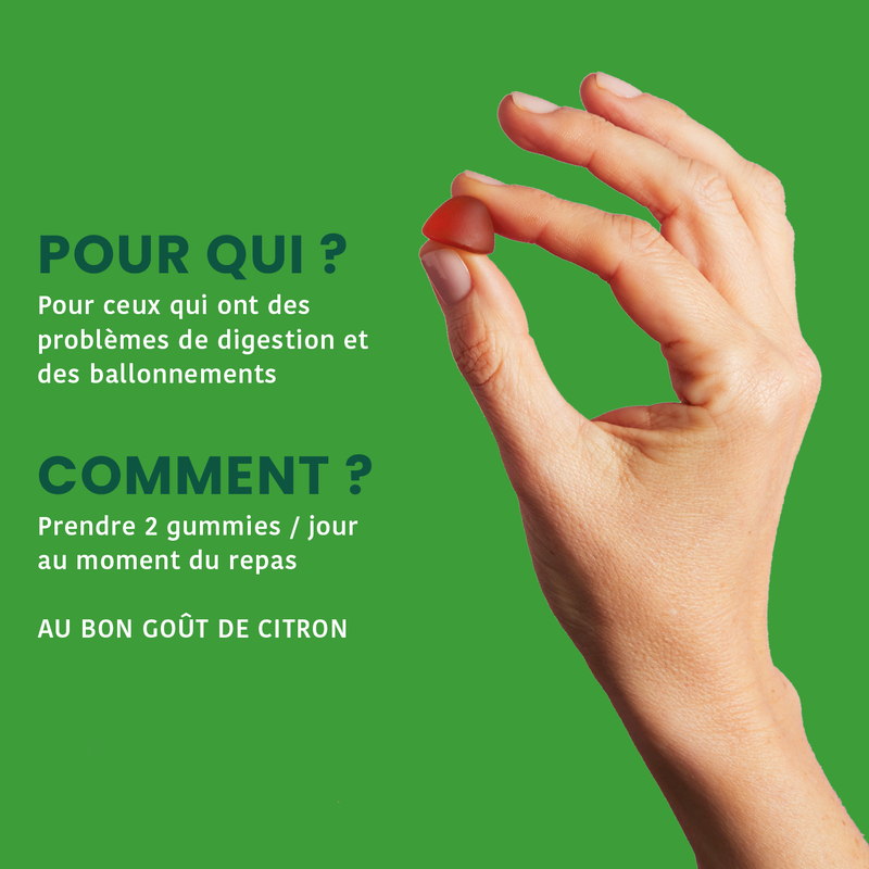 Digest' Organic Gummies Digestion Santarome Bio