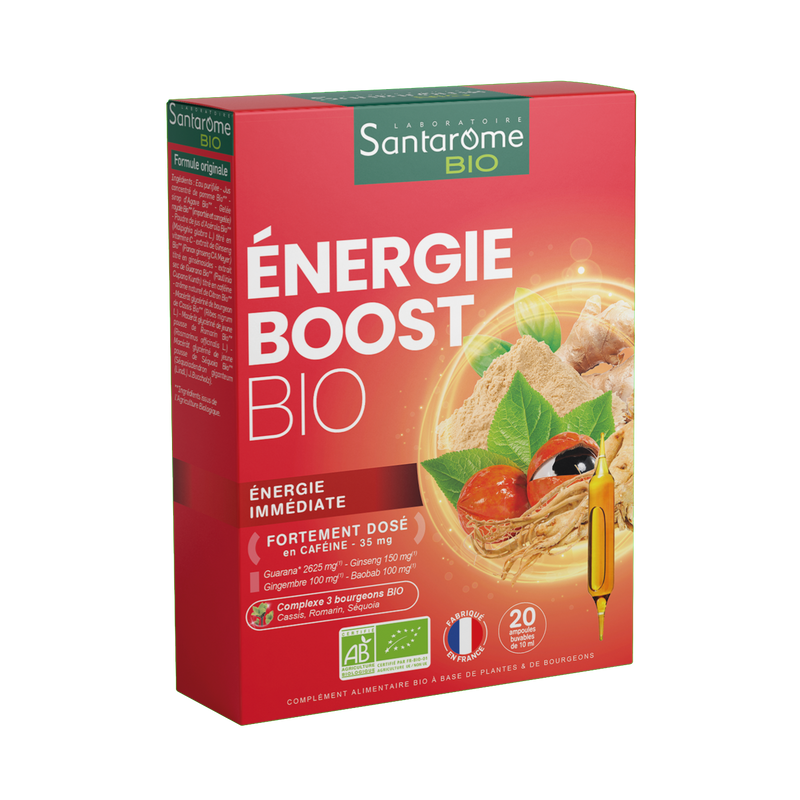 Energy Boost Organic - 20 Vials