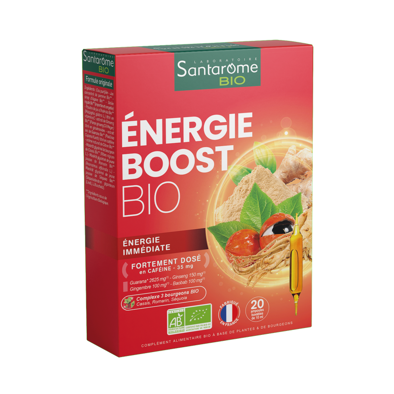 Energy Boost Organic - 20 ampoules