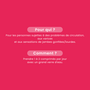 Fluidiveine Organic Light Legs - 30 tablets