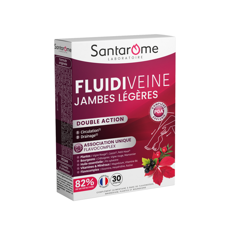 Fluidiveine Organic Light Legs - 30 tablets