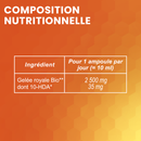 Ruche Royale - Royal Jelly 2500 Organic - 20 ampoules