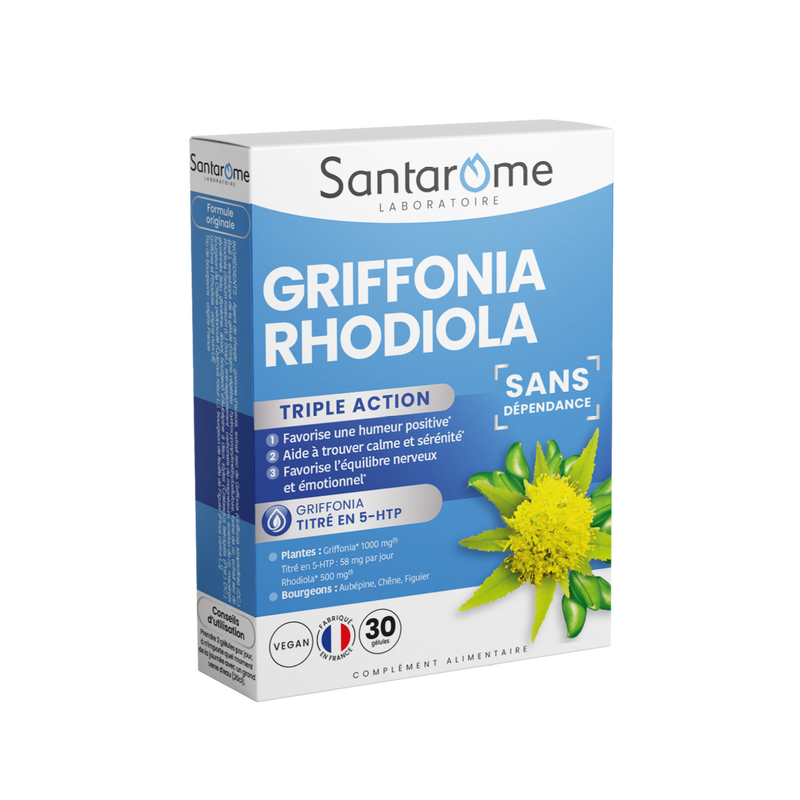 Griffonia Rhodiola - 30 capsules