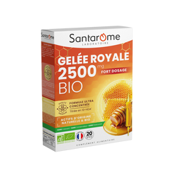 Ruche Royale - Royal Jelly 2500 Organic - 20 ampoules