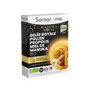 Royal Jelly Pollen Propolis Organic Manuka Honey - 20 ampoules