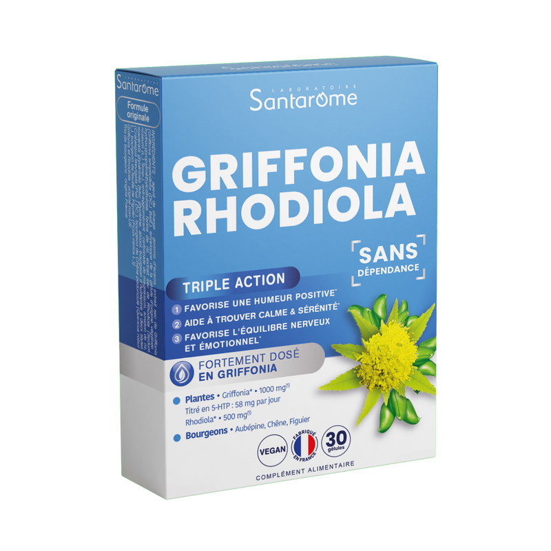 Griffonia Rhodiola - 30 capsules