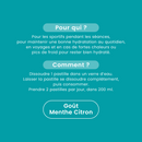 HYDRA'MAX Menthe Citron - 20 pastilles hydratation