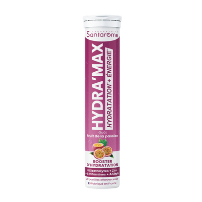 HYDRA'MAX Fruit de la passion - 20 pastilles hydratation