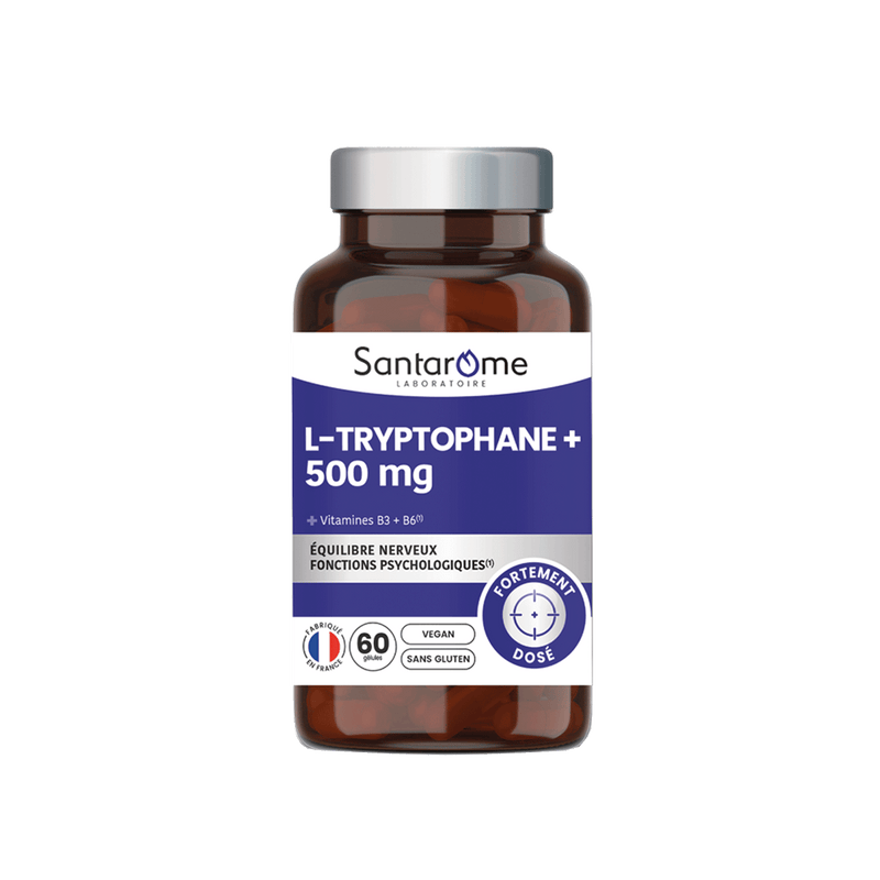 L-Tryptophane + 500 mg - 60 Gélules