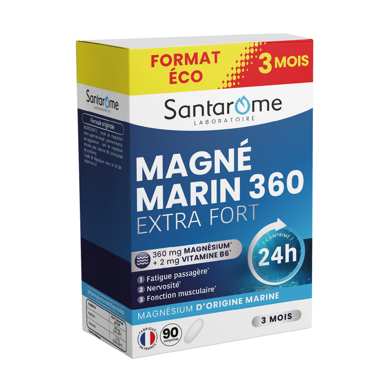 Magné Marin 360 - 90 tablets of magnesium and vitamin B6