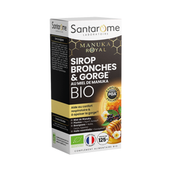 Bronchial & Throat Syrup with Organic Manuka Honey
