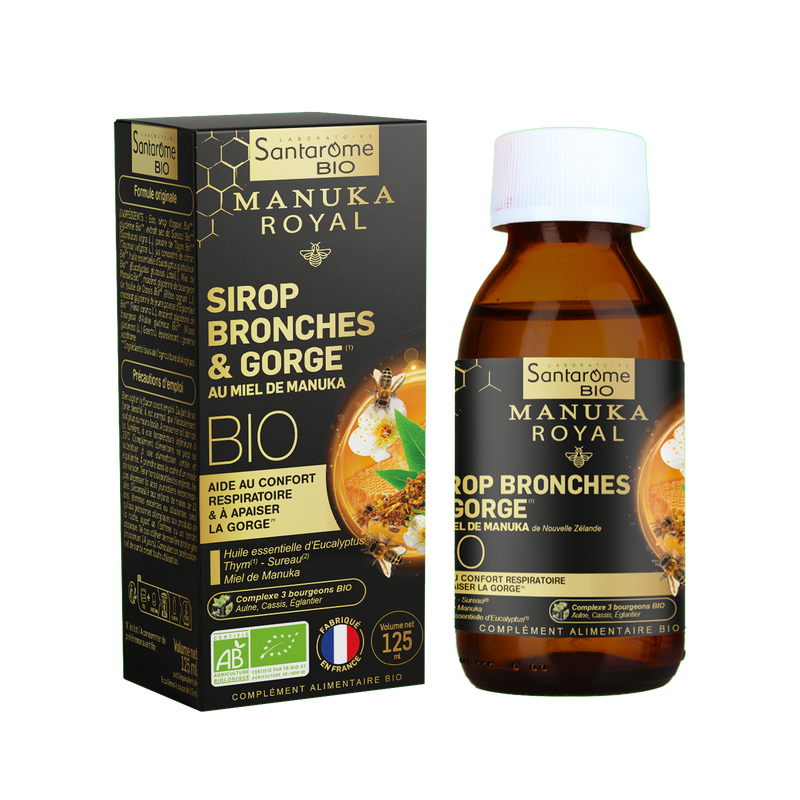 Bronchial & Throat Syrup with Organic Manuka Honey