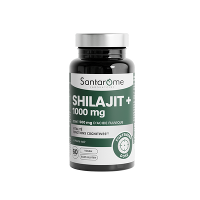 Shilajit + 1000 mg - 60 gélules