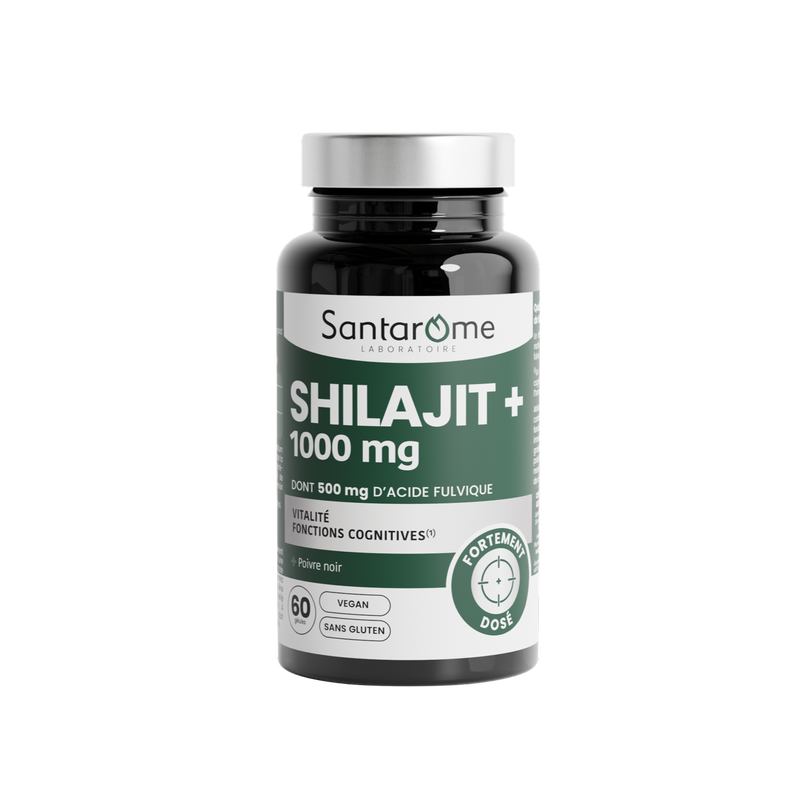 Shilajit + 1000 mg - 60 gélules