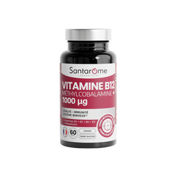 Vitamine B12 Méthylcobalamine + 1000 µg - 60 gélules