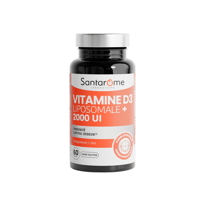 Vitamine D3 Liposomale + 2000 UI - 60 gélules