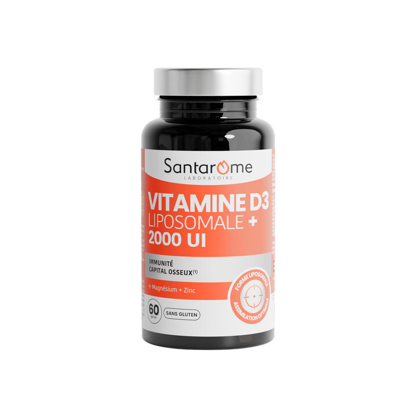 Vitamine D3 Liposomale + 2000 UI - 60 gélules