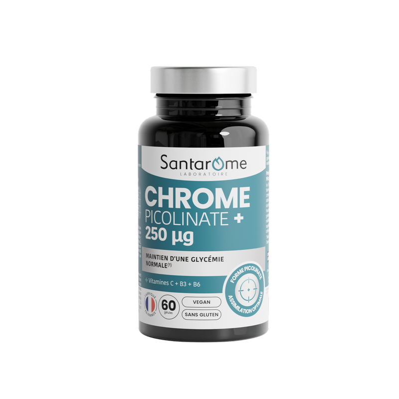 Chrome Picolinate + 250 µg - 60 Gélules