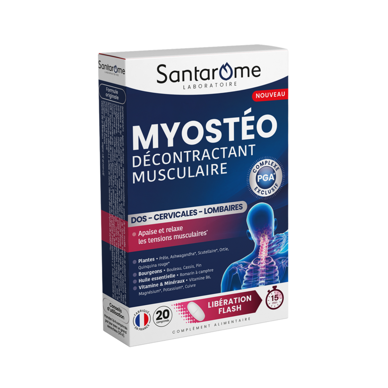 Myostéo Muscle Relaxant - 20 tablets