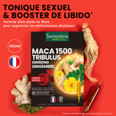 Maca 1500 Tribulus Ginseng Ginger - 20 ampoules
