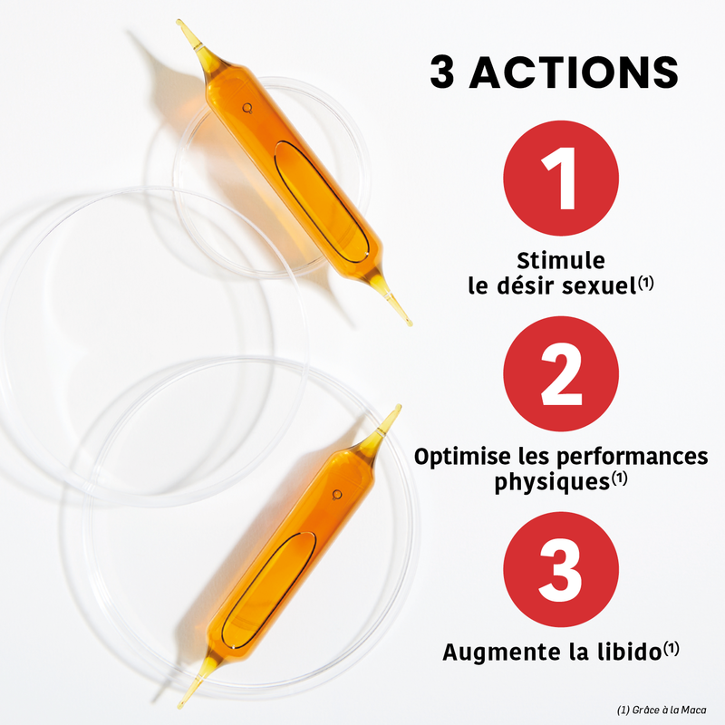 Buy Maca 1500 Tribulus Ginseng Ginger 20 ampoules Santarome