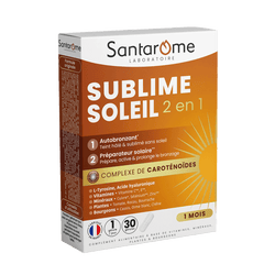 Sublime Soleil 2-in-1 - Self-Tanning and Sun Preparation - 30 capsules