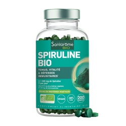 Organic Spirulina - 200 tablets