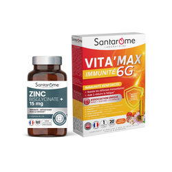 Pack immunité - Zinc + Reishi + Shiitaké