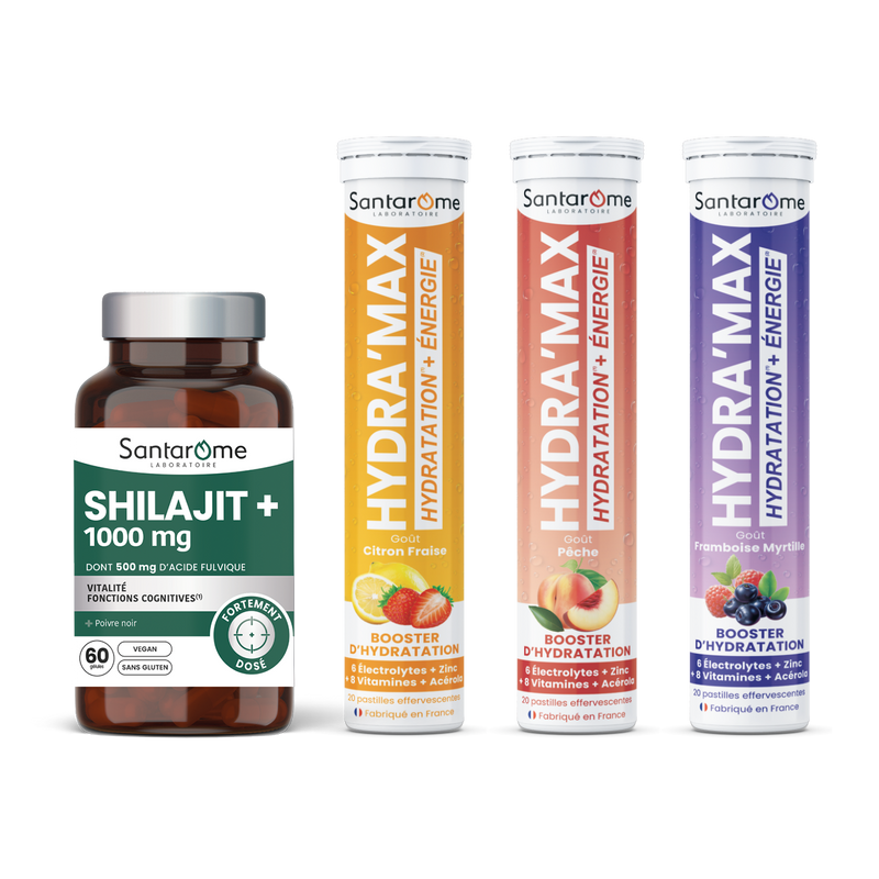 Pack Sportifs - Shilajit + Électrolytes