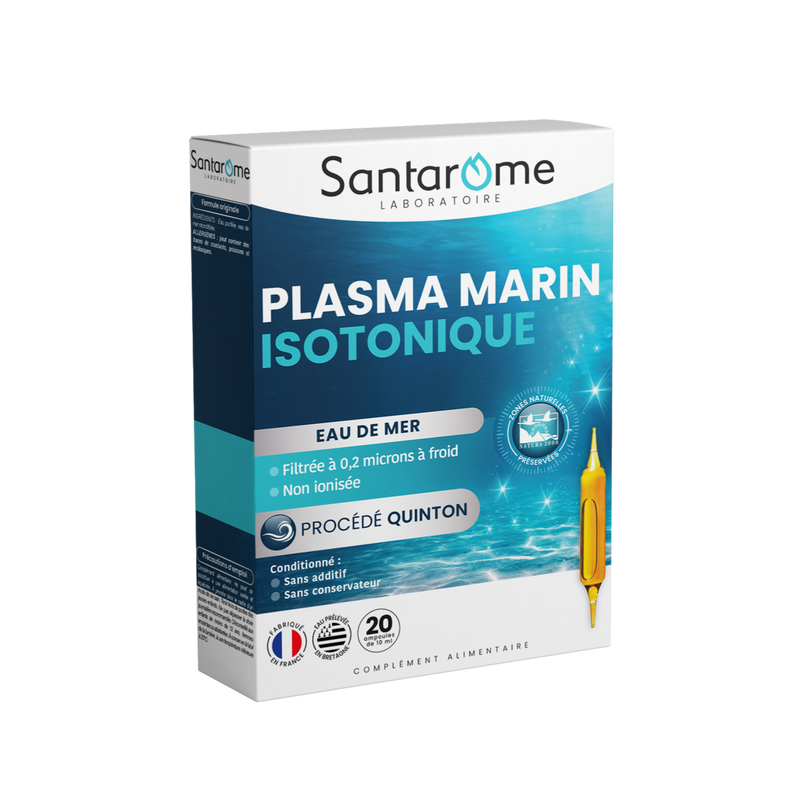 Isotonic Marine Plasma - Quinton Water - 20 ampoules
