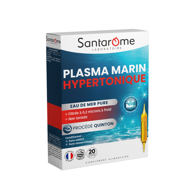 Hypertonic Marine Plasma - Quinton Water - 20 ampoules