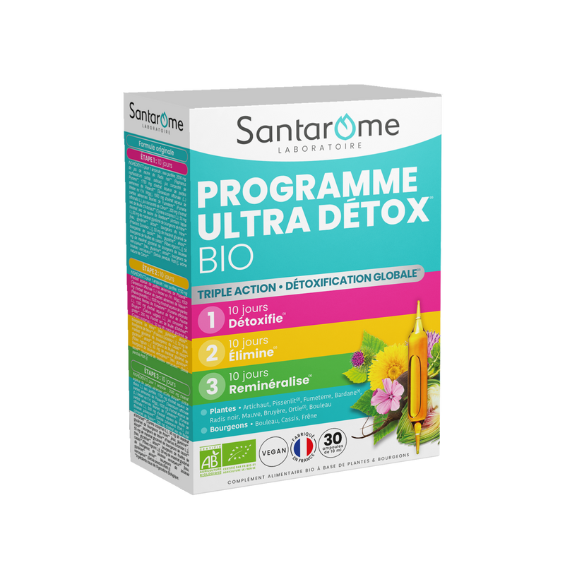 Ultra Detox Organic Program - 30 ampoules