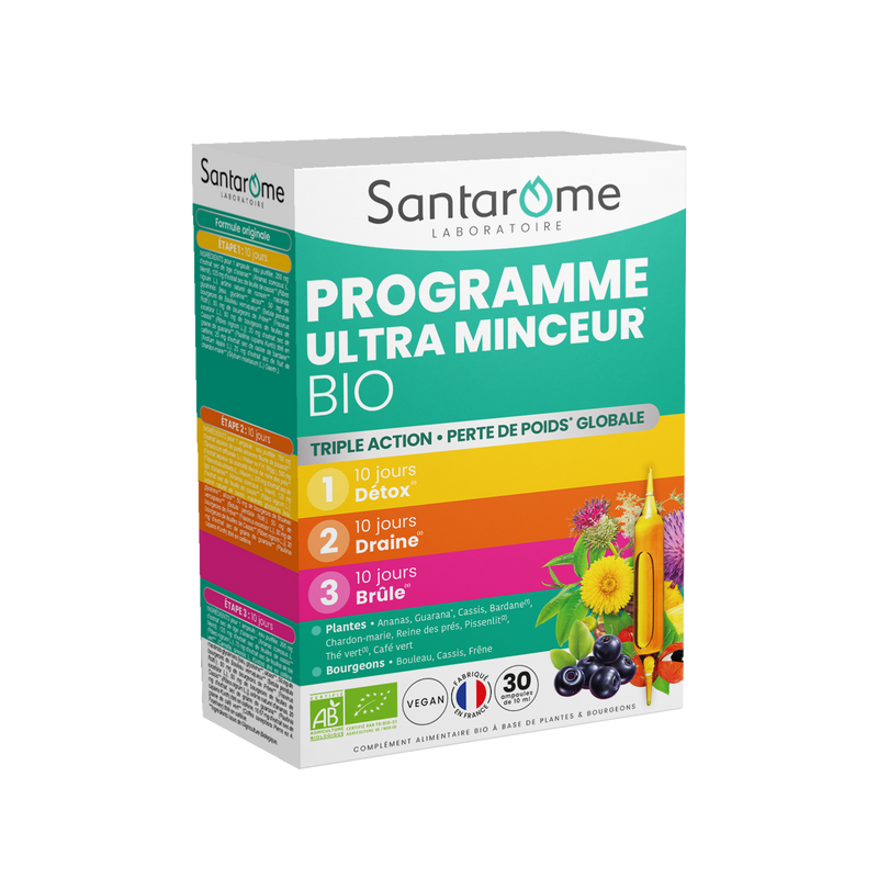 Ultra Slimming Organic Program - 30 ampoules