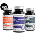 Pack Stress & Sommeil : L-Tryptophane, Zinc & D3